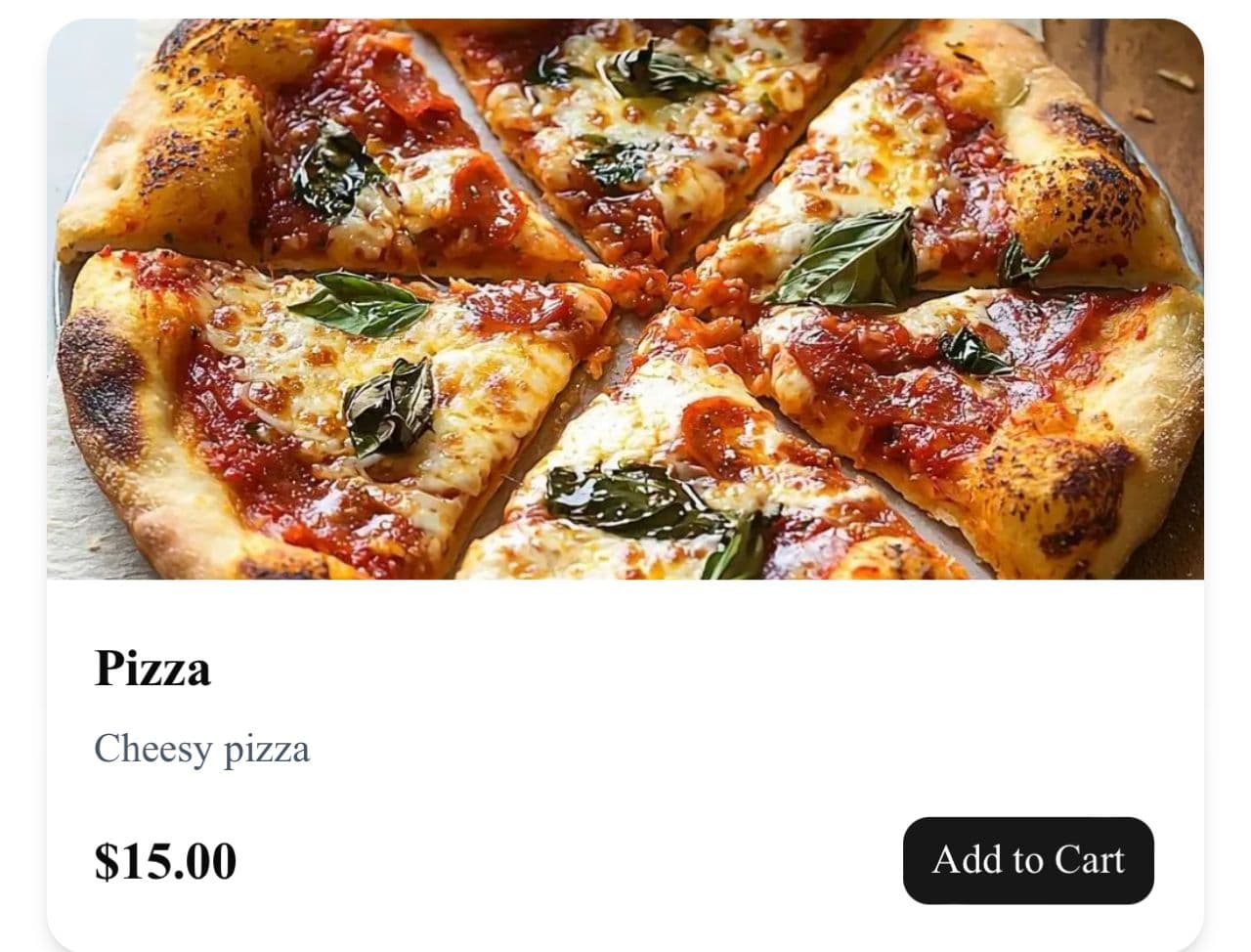 Food Restaurant Website